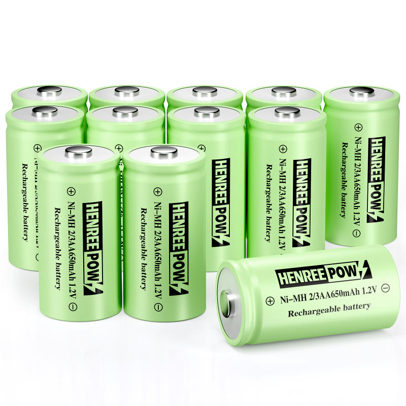 Henreepow 1,2V 600Mah aa ni-mh polnilne baterije