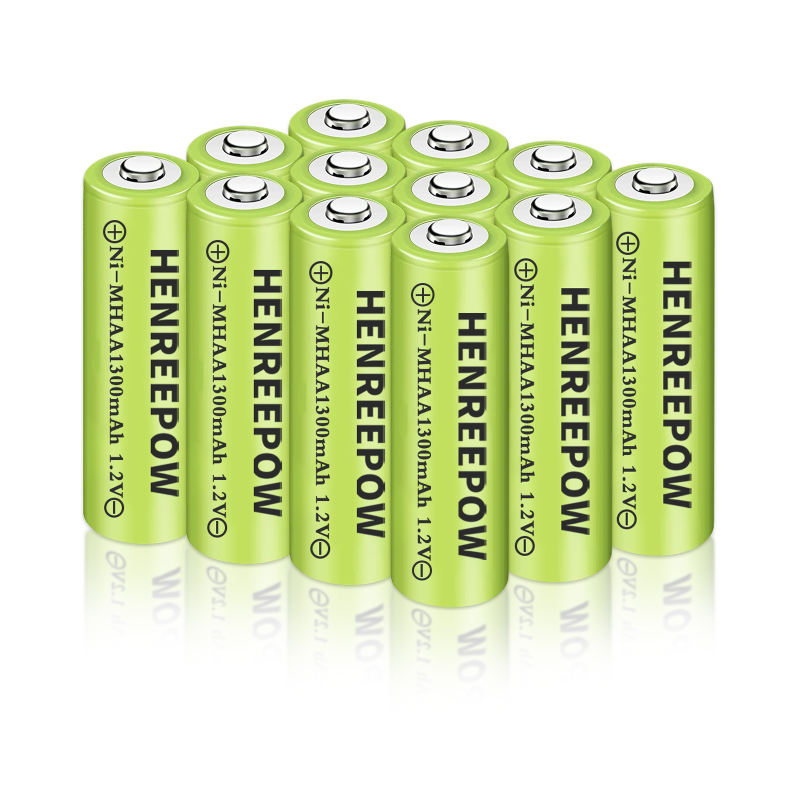 Henreepow 1,2V 1300Mah aa ni-mh polnilne baterije