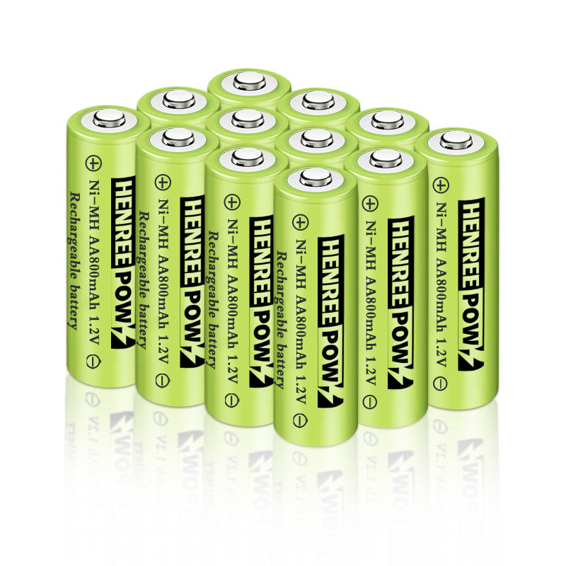 Henreepow 1,2V 600Mah aa ni-mh polnilne baterije